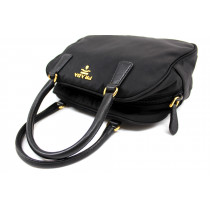 Prada Mini Shopping Re-Nylon Nera