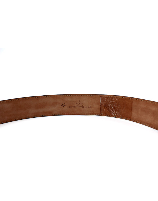 Gucci Cintura Hysteria Struzzo Bordeaux