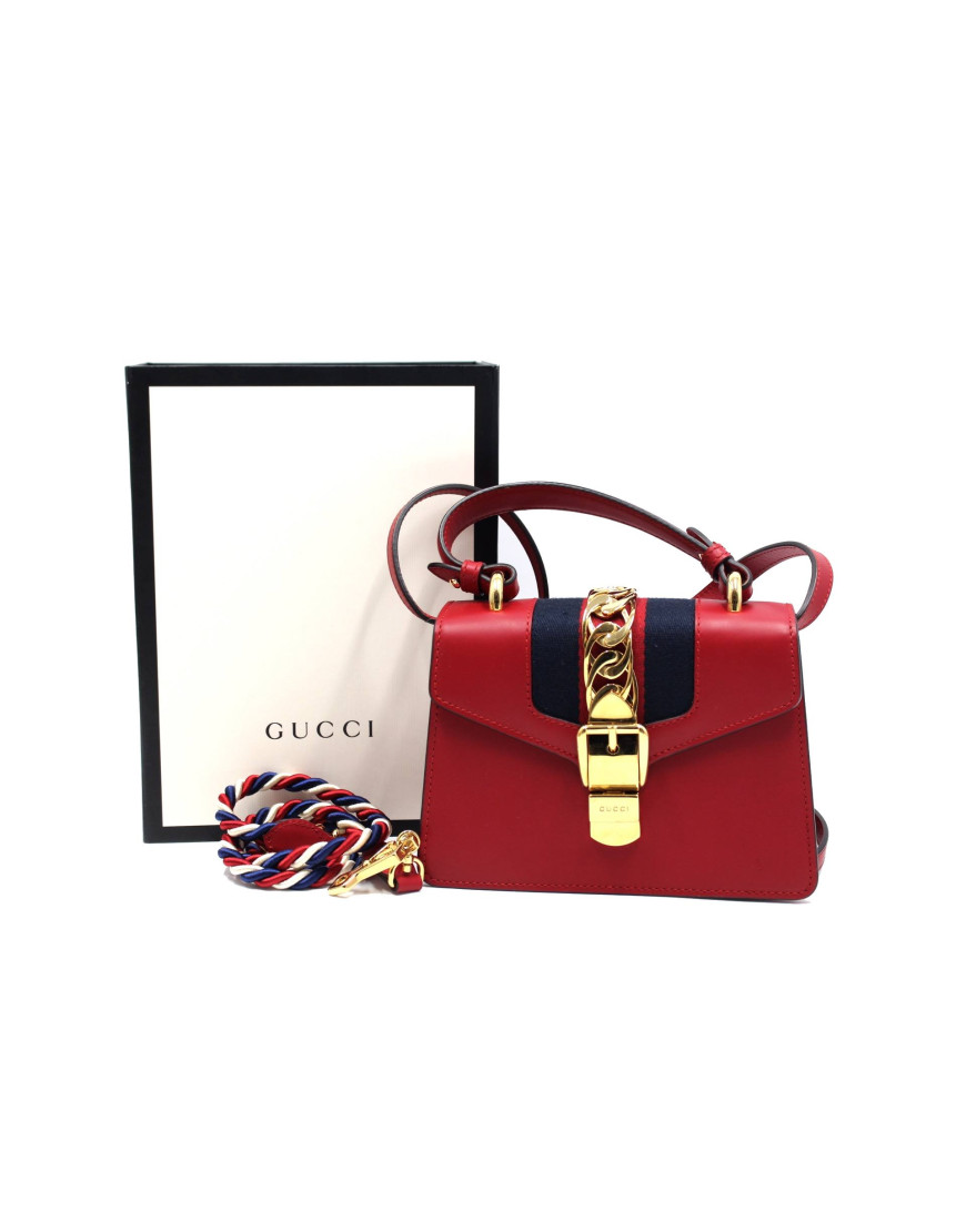 Gucci Silvye Rossa