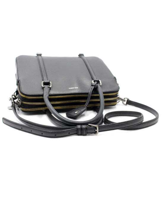 Dolce & Gabbana Borsa da Lavoro Pelle Antracite