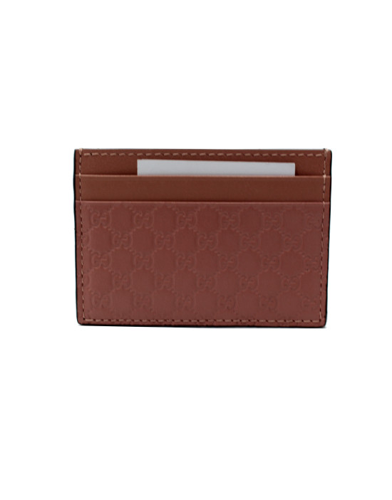Gucci Portacarte Pelle Rosa