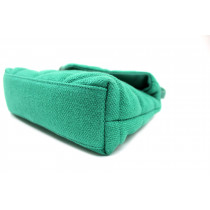 Saint Laurent Puffer Toy Tessuto Verde