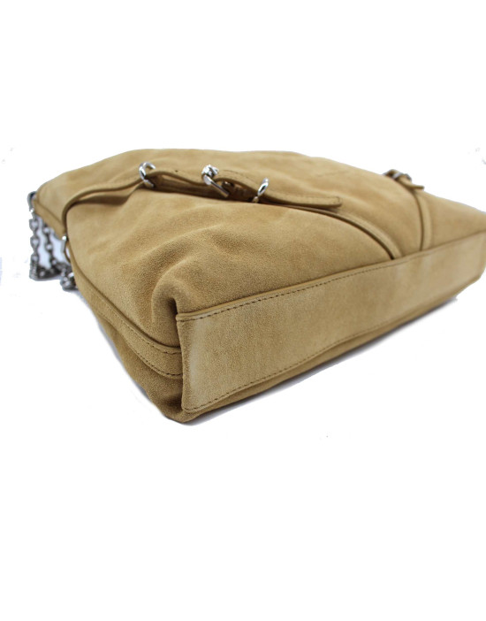 Givenchy Voyou Chain Bag Scamosciata Beige