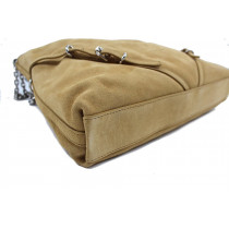 Givenchy Voyou Chain Bag Scamosciata Beige