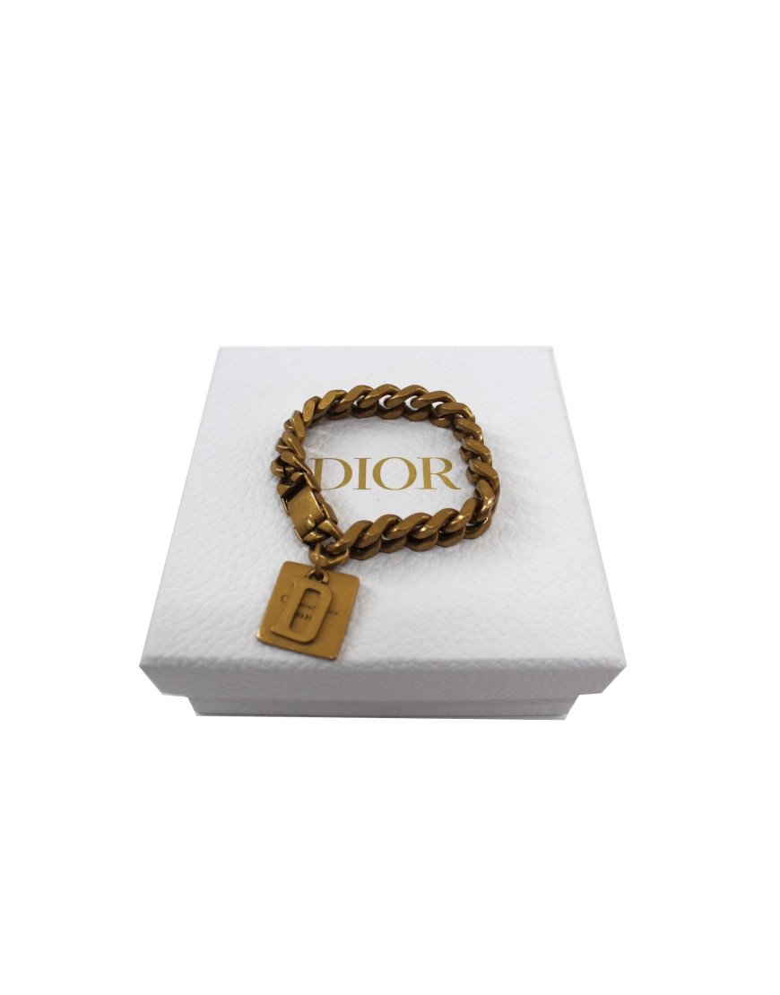 Dior Bracciale Ottone Dorato