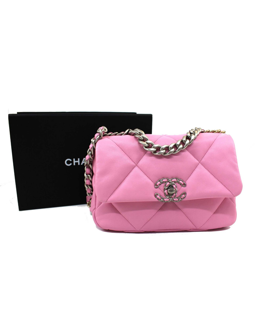 Chanel 19 Pelle Rosa