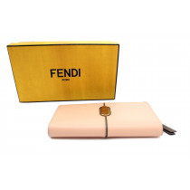 Fendi Portafoglio Pelle Rosa