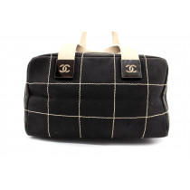 Chanel Bauletto Tela Nera