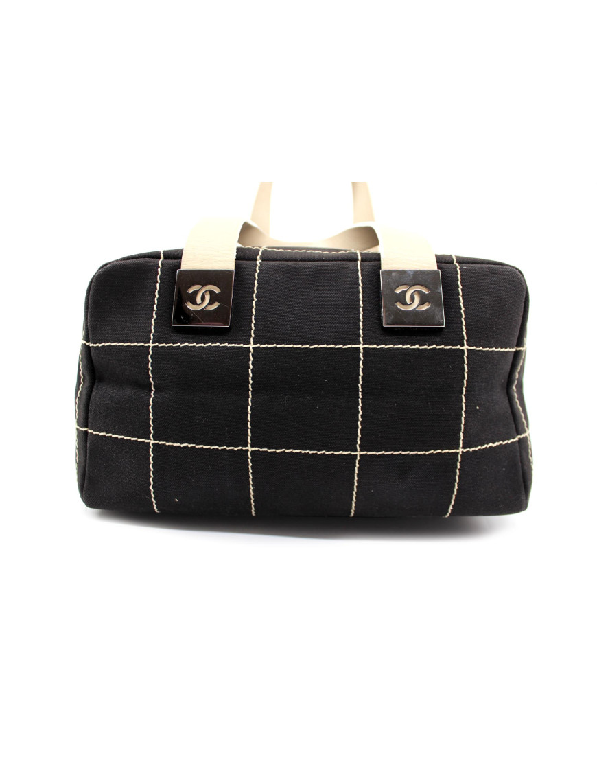 Chanel Bauletto Tela Nera