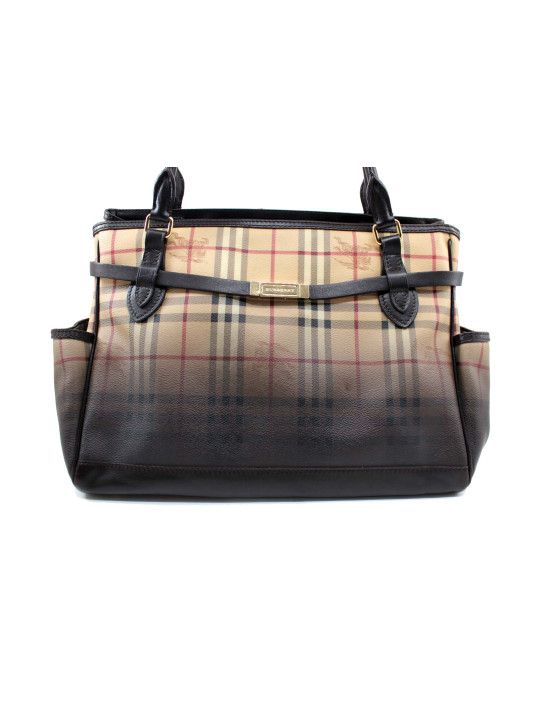 Burberry Shopping Degradè Check Beige