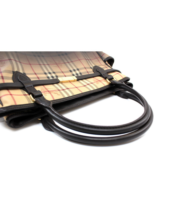 Burberry Shopping Degradè Check Beige