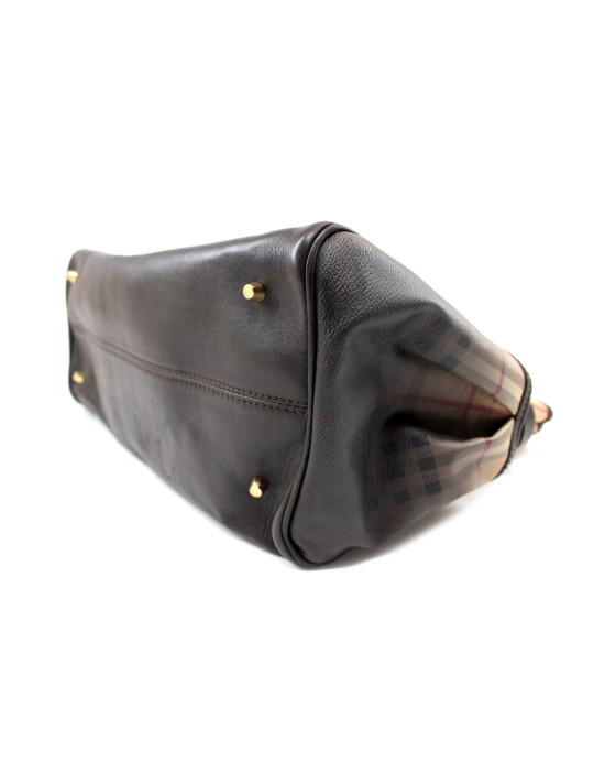 Burberry Shopping Degradè Check Beige