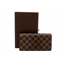 Louis Vuitton Sarah Portafoglio Damier Ebene