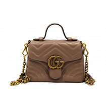 Gucci Marmont Pelle Marrone