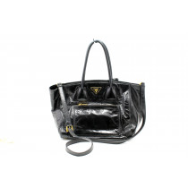 Prada Shopping Pelle Nera