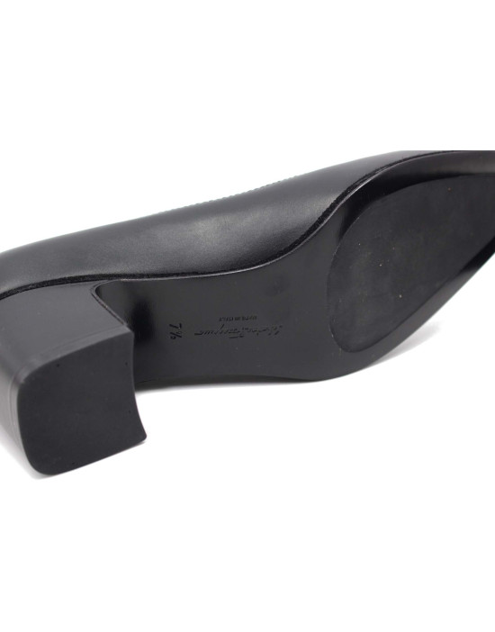 Ferragamo Decollete Pelle Nera