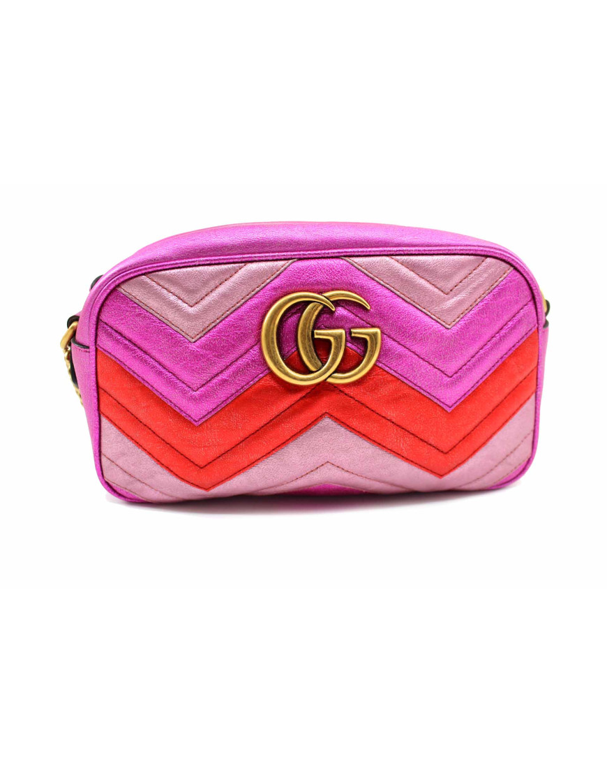 Gucci Marmont Pelle Laminata Multicolor