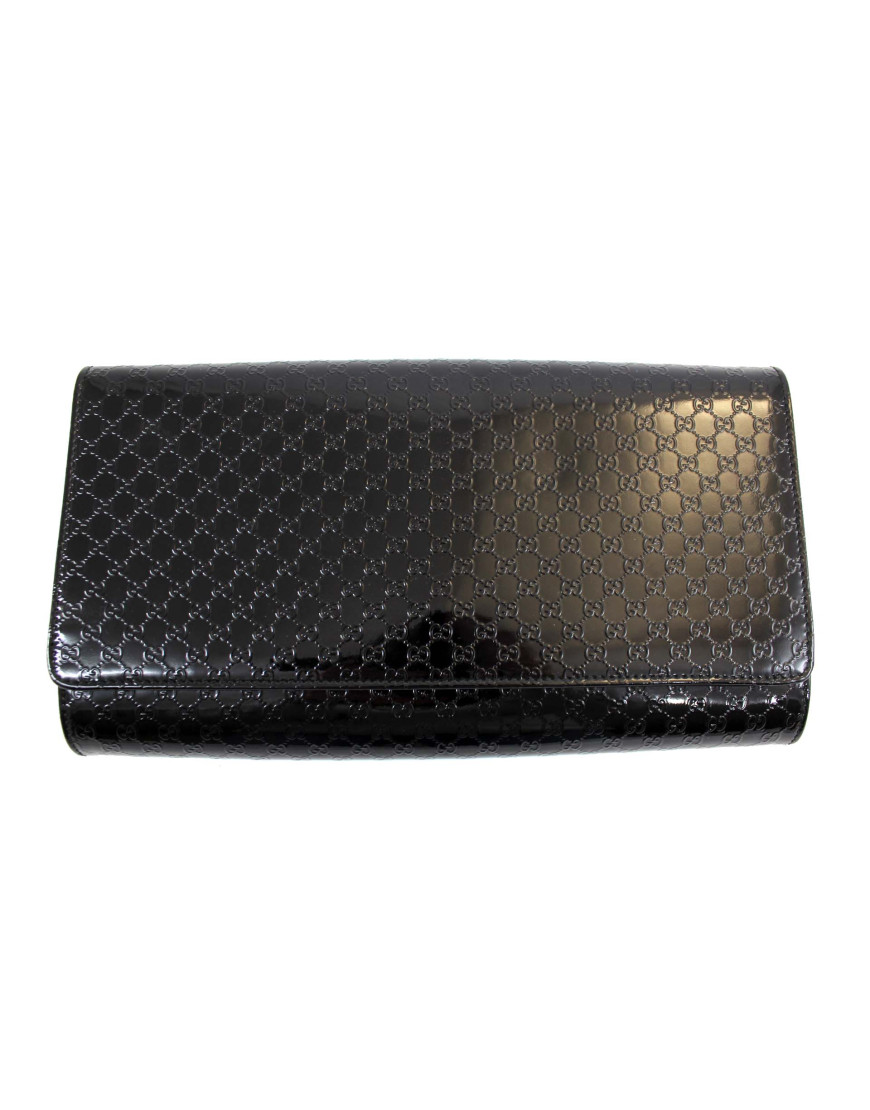 Gucci Clutch Vernis Nero