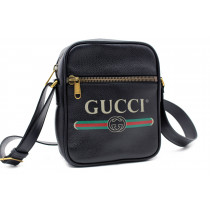 Gucci Tracolla Pelle Nera