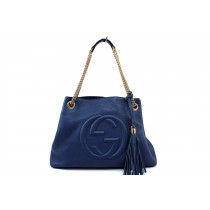 Gucci Soho Pelle Bluette