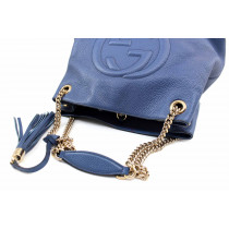 Gucci Soho Pelle Bluette