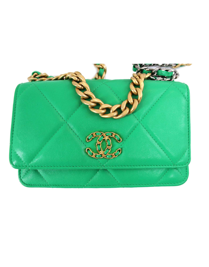 Chanel Woc 19 Pelle Verde