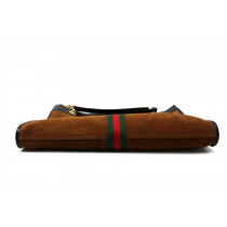 Gucci Rajah Maxi Scamosciato Marrone