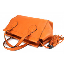 Gucci Shopping Pelle Arancio