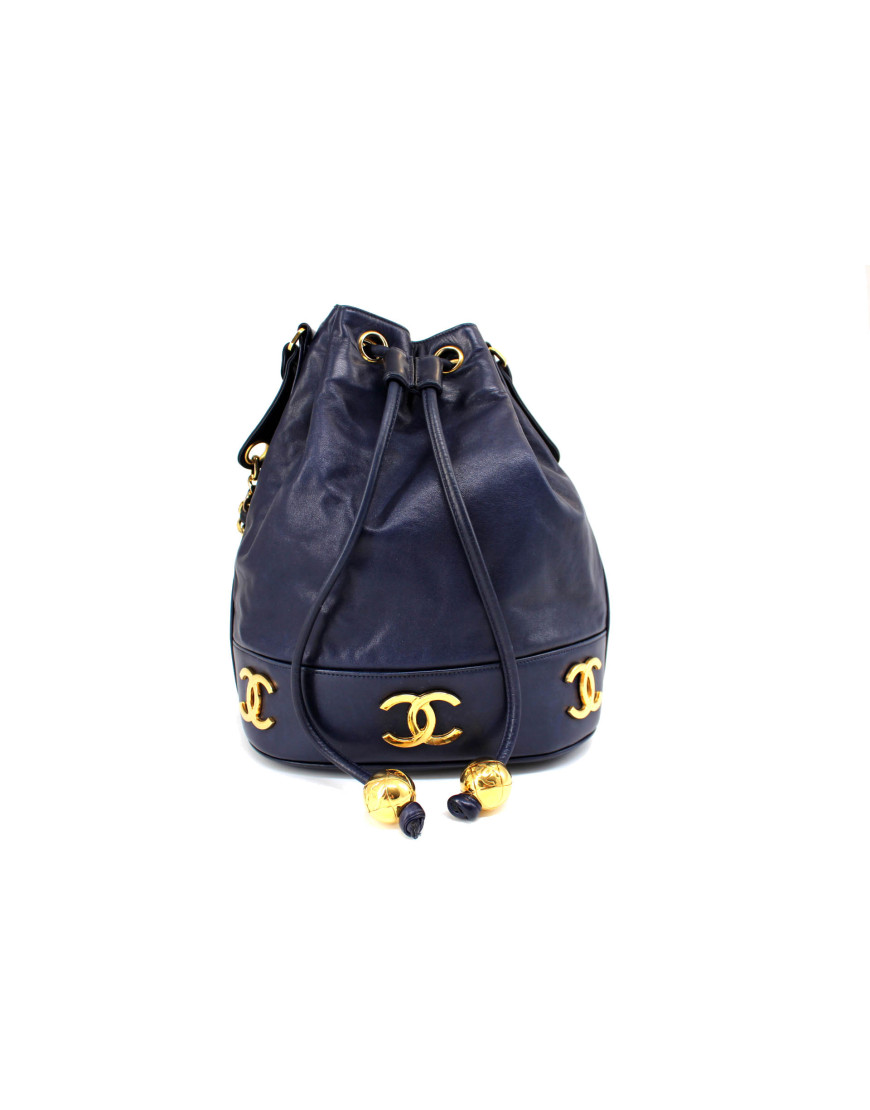 Chanel Secchiello Pelle Blu