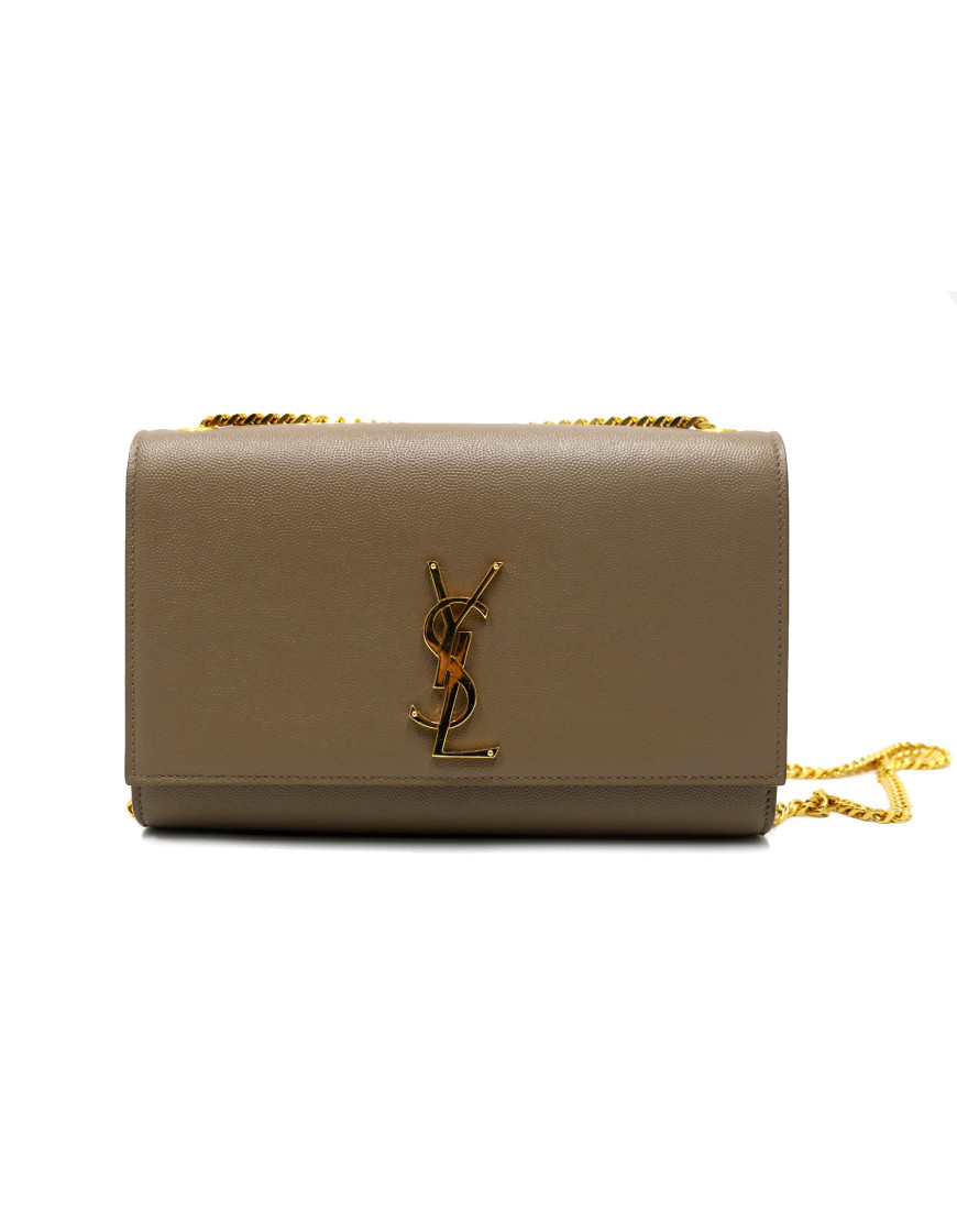 Saint Laurent Kate Pelle Beige