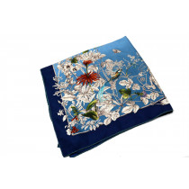 Gucci Foulard Seta Blu