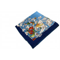 Gucci Foulard Seta Blu