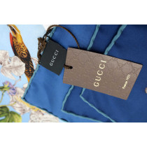 Gucci Foulard Seta Blu