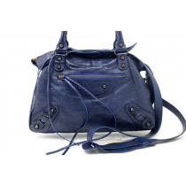 Balenciaga Twiggy Pelle Blu