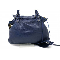 Balenciaga Twiggy Pelle Blu