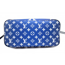 Louis Vuitton Neverfull Escale Tela Blu