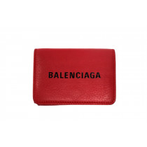 Balenciaga Portafoglio Pelle Rossa