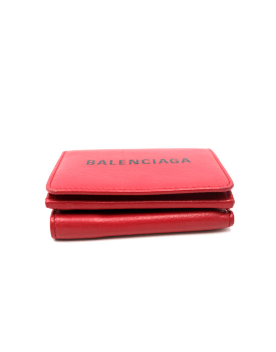 Balenciaga Portafoglio Pelle Rossa
