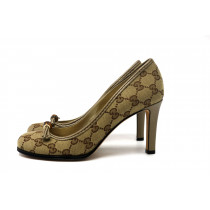 Gucci Decollete GG Beige