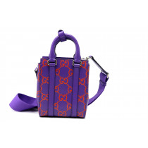 Gucci Tote Bag Mini Pelle Viola