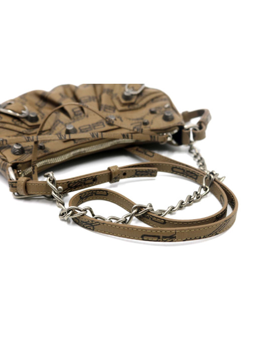 Balenciaga Le Cagole Mini Tela Marrone