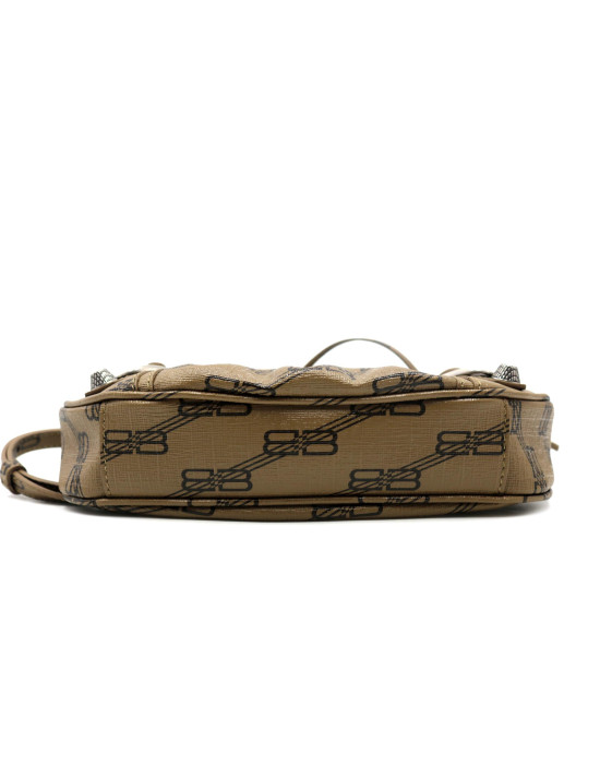 Balenciaga Le Cagole Mini Tela Marrone