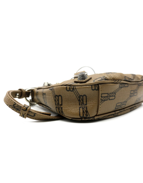 Balenciaga Le Cagole Mini Tela Marrone