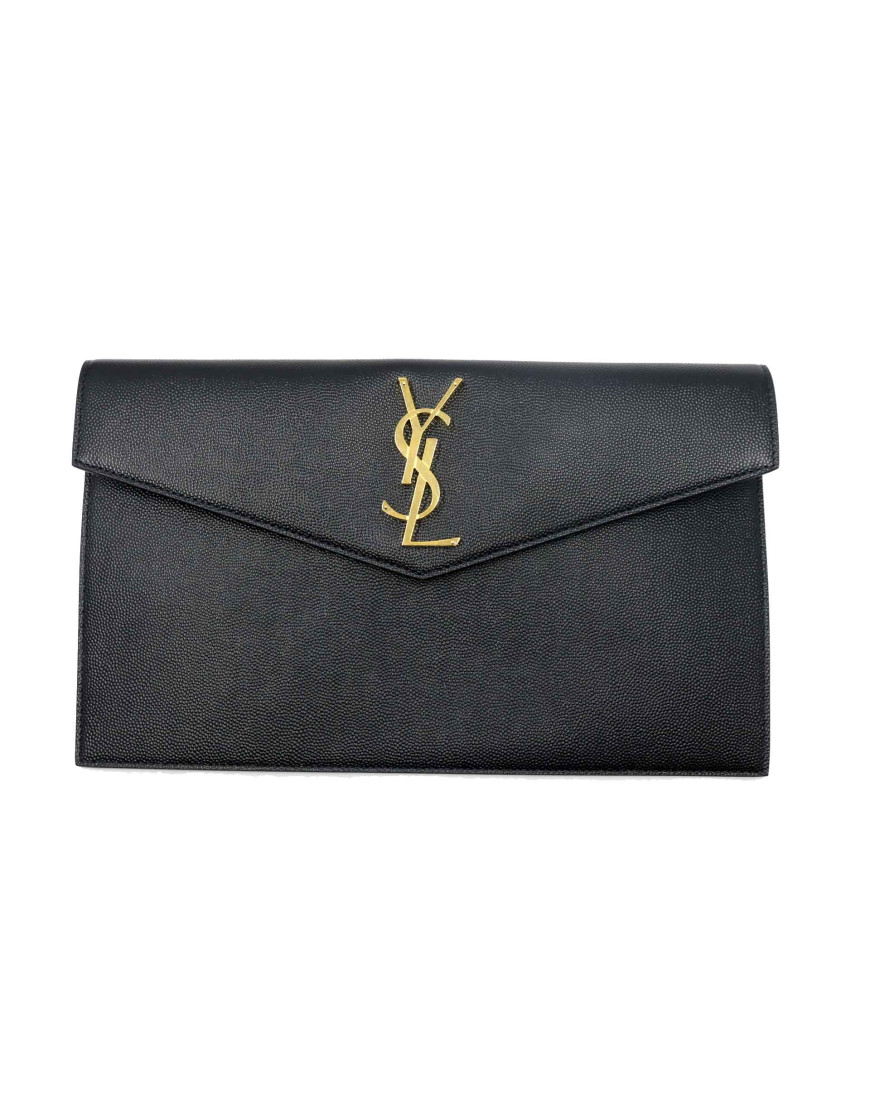 Saint Laurent Pochette Pelle Nera