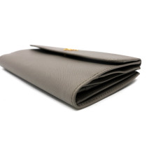 Prada Portafoglio Pelle Saffiano Argilla