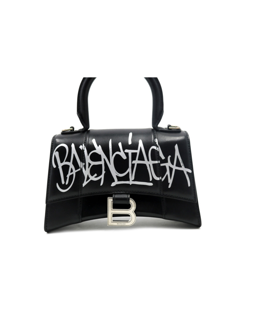 Balenciaga Hourglass Pelle Nera