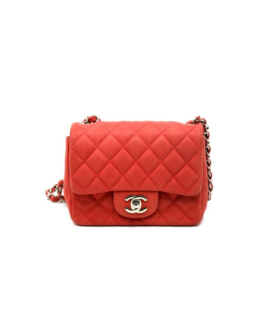 Chanel Mini Pelle Rossa