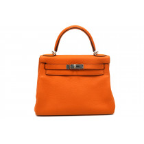 Hermes Kelly Pelle Arancio