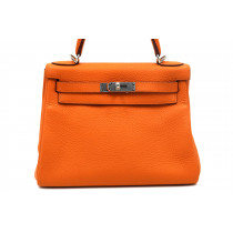 Hermes Kelly Pelle Arancio