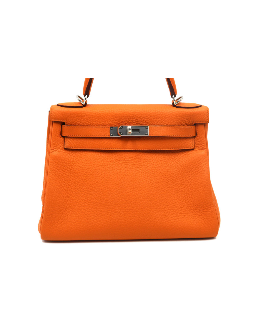 Hermes Kelly Pelle Arancio